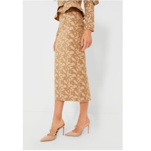 NWT Tuckernuck En Saison Taupe Augustine Top & Skirt 2 Piece Set Women's Small - Picture 5 of 16